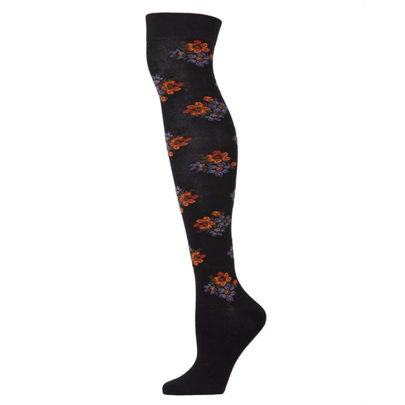 Memoi Women's Floral Pinch Over The Knee