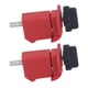 thumbnail image 2 of Dispositivo De Bloqueo De Disyuntor De 2 Uds, Mini Bloqueo De Disyuntor Resistente A Altas Temperaturas ABS Para Bloqueo Eléctrico, 2 of 8