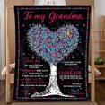thumbnail image 2 of LHSHID Gifts for Mom Christmas Birthday Gifts for Mom from Daughter Mother Mom Gifts Mom Blanket 50x60in, 2 of 5