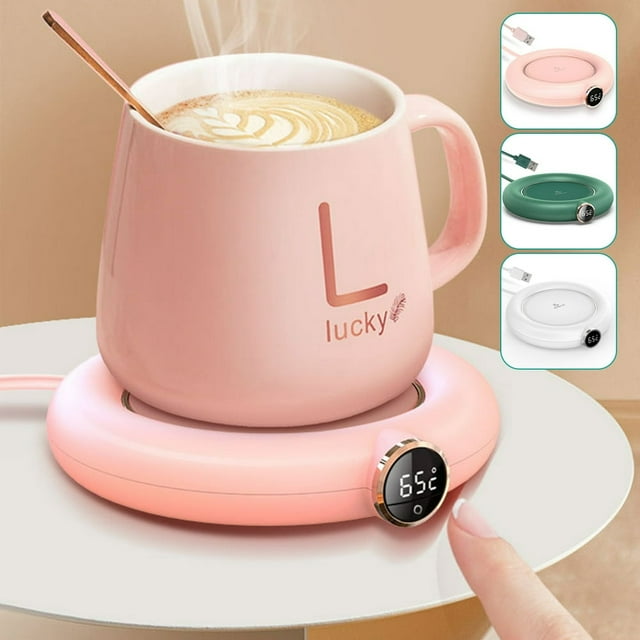 Cup Warmer 3 Setting Coffee Cup Mug Warmer 10W 5V2A USB Heating Warm Cup Mat for Tea Milk Coffee