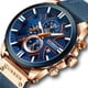 thumbnail image 1 of Reloj Curren Technos 8346 para hombre con esfera azul y carcasa de 49 mm, 1 of 8