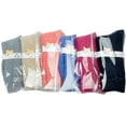 thumbnail image 2 of Lovely Annie 6 Pairs Pack Children Wool Socks Plain Color Size 1Y-3Y (Blue,Gray,Navy,Rose,Orange,Beige), 2 of 2