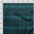 thumbnail image 2 of oneOone Cotton Cambric Dark Teal Blue Fabric Crocodile Animal Skin Dress Material Fabric Print Fabric By The Yard 56 Inch Wide, 2 of 4