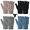 E-Black/Blue/Gray/Khaki, variant on Lorrita Fingerless Gloves Warm Winter Gloves for Women Flip Knitted Gloves 4 Pack Dark Blue, Light Blue, Gray and Black