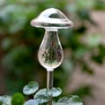 thumbnail image 3 of Plant Self Watering Device Irrigation Spike Mushroom Shape Glass Bulbs Small Plant Flower Automatic Self Watering Bulbs, 3 of 9