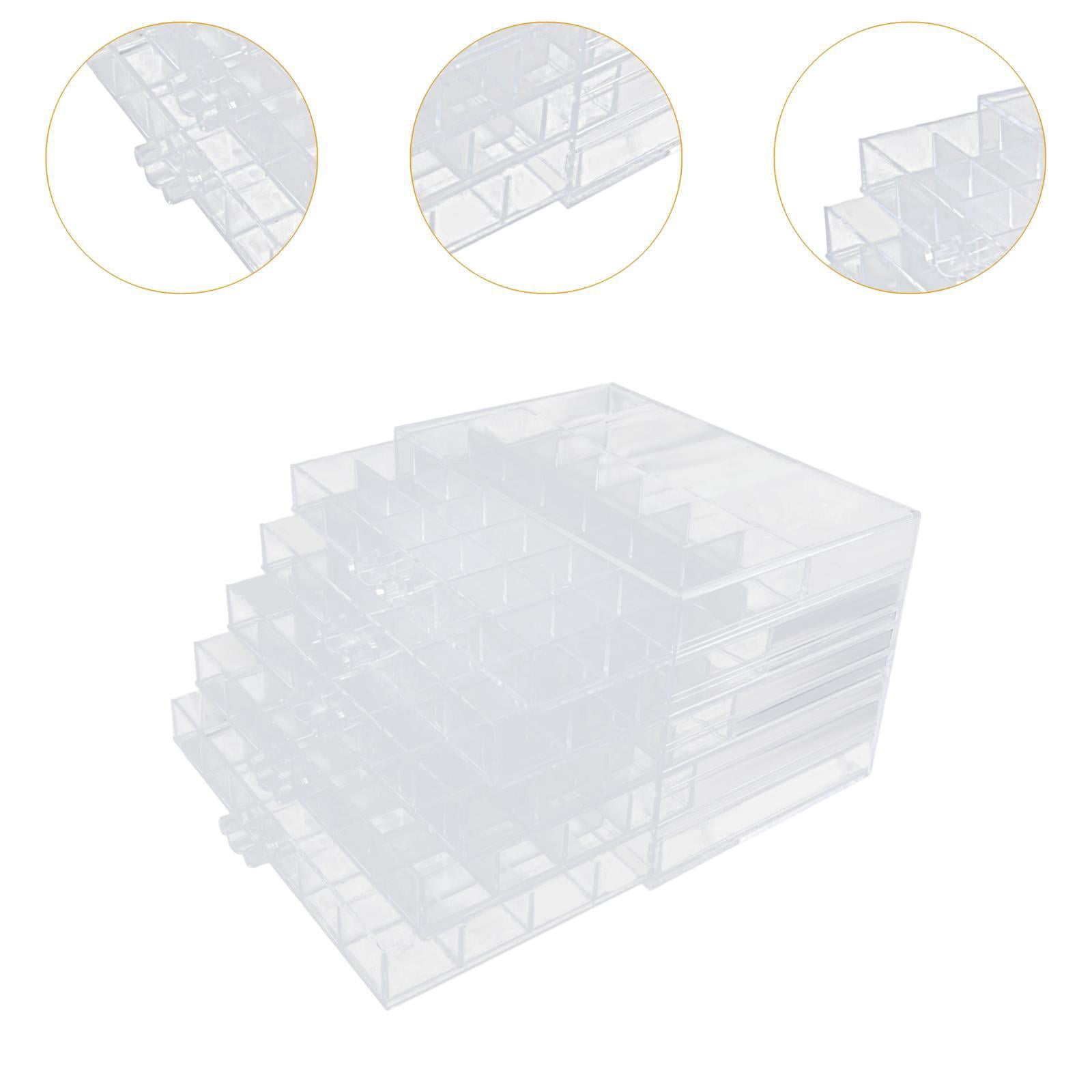 Bothyi Jewelry Storage Organizer Bead Organizer Box for Crafts Jewelry DIY Supplies Clear