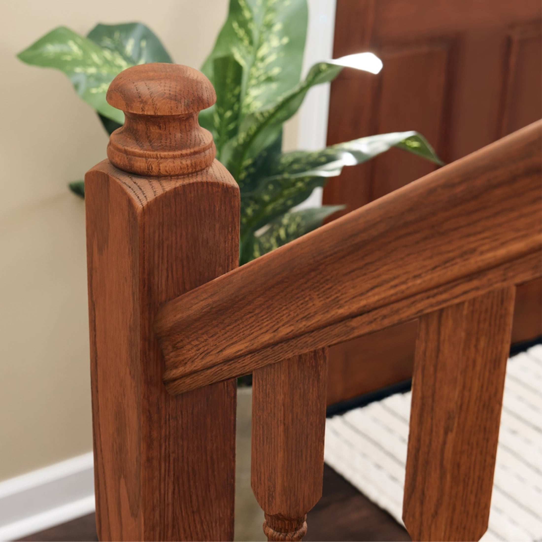 American Walnut, Varathane Total Control Gel Stain Water-Based Wood Stain-396055, Quart