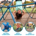 thumbnail image 4 of Lifetime Kid's Outdoor 4.5 ft. H x 9 ft. W Dome Climber, Blue and Brown (90939), 4 of 12