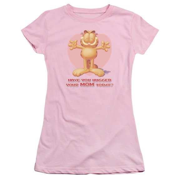 Garfield Have You S/S Junior Women's T-Shirt Sheer Pink