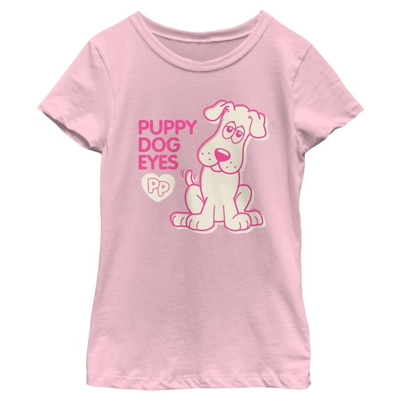 Girl's Pound Puppies Labrador Retriever Dog Eyes Graphic T-Shirt