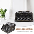 thumbnail image 3 of AURARMLET 1Pc Iron Manual Typewriter Model for Cafe Bar and Study Decoration, 3 of 6