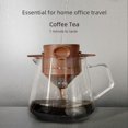 thumbnail image 3 of Taza de filtro de café de acero inoxidable 304, doble capa, portátil, plegable, para colgar en la oreja, filtro de papel antigoteo, 3 of 4