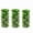 3 green, variant on 24/72PCS 4CM MINI Christmas Ball Ornaments Christmas Tree Red Green Gold Pink Christmas Ball DIY Ornaments Decoration Home Decor
