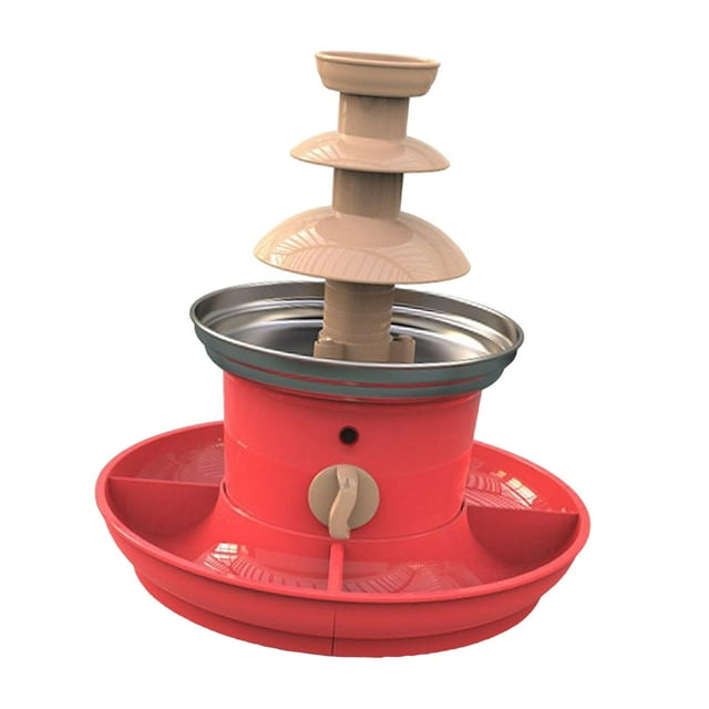 Máquina Para Hacer Fondue Con Fuente De Chocolate De 3 Niveles Para Fiestas De Cumpleaños