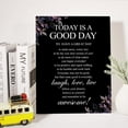 thumbnail image 3 of Canvas Wall Art Inspirational Today is a Good Day Quote Canvas Print Painting Home Wall Decor Framed Gift 12 x 15 Inches, 3 of 5