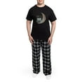 thumbnail image 5 of CafePress - Night Owl Pajamas - Men's Dark Loose Fit Cotton Pajama Set, 5 of 7