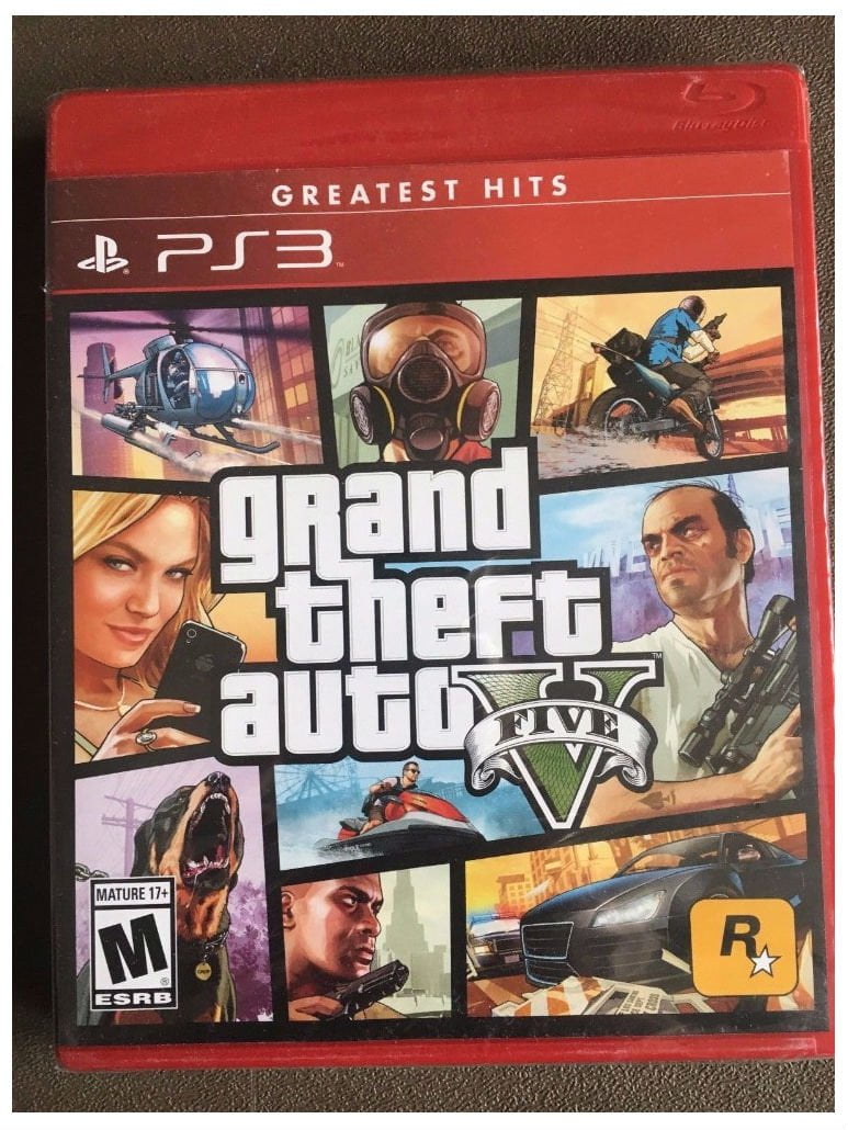 Grand Theft Auto V 5 FIVE XBOX 360 FIRST PRINT US EDITION NEW FACTORY SEALED