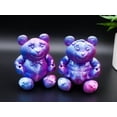 thumbnail image 4 of Friendly Fidget Articulated Bear Set of Two | Flexible Stress-Relief Accessories for Adults, 4 of 8