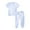 Gray, variant on EnJoCho Heart Pant Girl Kids Toddler Boy Girls Clothes Sports Casual Tie Dye Prints Short Sleeves T Shirt Elastic Waist Pants Set Outfit Little Child Boy Girl Trendy Set