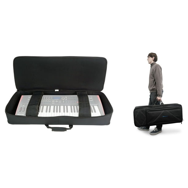 Rockville Best Bag 49 Padded Keyboard Gig Bag Case For Alesis Vortex Wireless 2 Walmart Com