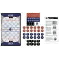 thumbnail image 4 of Masterpieces Puzzle Company Edmonton Oilers Checkers Board Game, 4 of 5