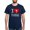 Navy, variant on CafePress - I Love Football Dark T Shirt - Men's Classic Cotton T-Shirts