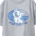 thumbnail image 3 of Disney Moana Pua Pig Water Badge Youth T Shirt (Sport Grey, XS-XL), 3 of 4
