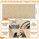 thumbnail image 2 of Alfombrilla autoadhesiva para rascar Gatos, 200 cm x 40 cm, Alfombrilla para rascar la Pared, para Gatos, Recortable, para Proteger alfombras, sofás, Muebles (Caqui), 2 of 6