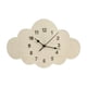 thumbnail image 1 of Reloj de pared de madera, reloj de campo silencioso, fácil de instalar, adornos de pared, reloj de pared con forma , simple para oficina,, 1 of 9