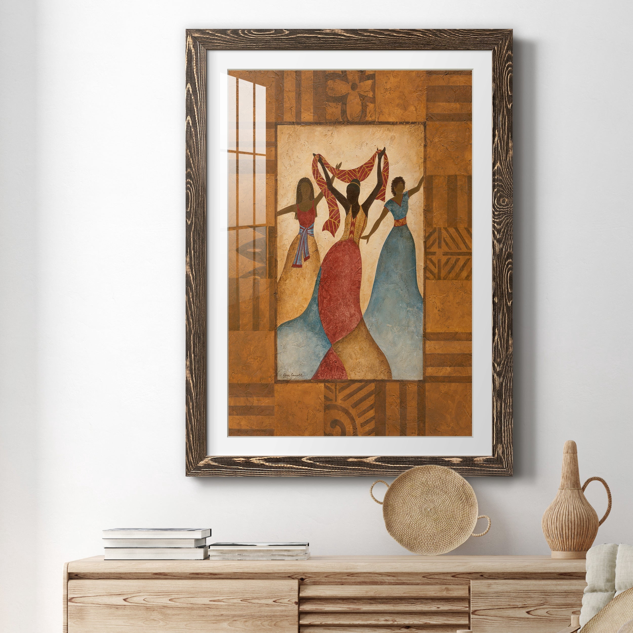 Rhythm - Premium Framed Print - Distressed Barnwood Frame - Ready to Hang