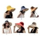 thumbnail image 5 of Sombrero de Pescador Qarigey para Mujer Protección Solar Ala Ancha, 5 of 6