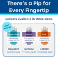 thumbnail image 6 of Pip Lancets, All-in-One Diabetes Safety Lancets, 30g x 1.0mm, 100 Count Box, 6 of 6