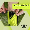 Umbro Ceramica Adult Stirrup Soccer Shin Guards, Bright Yellow