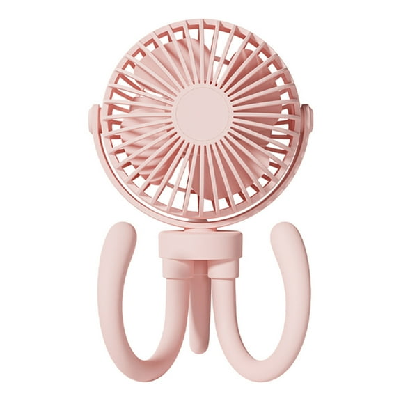 LIANXUE 2000mah Flexible Handheld Fan Stroller Fan Octopus Desk Fan Multi-scene Baby Fan
