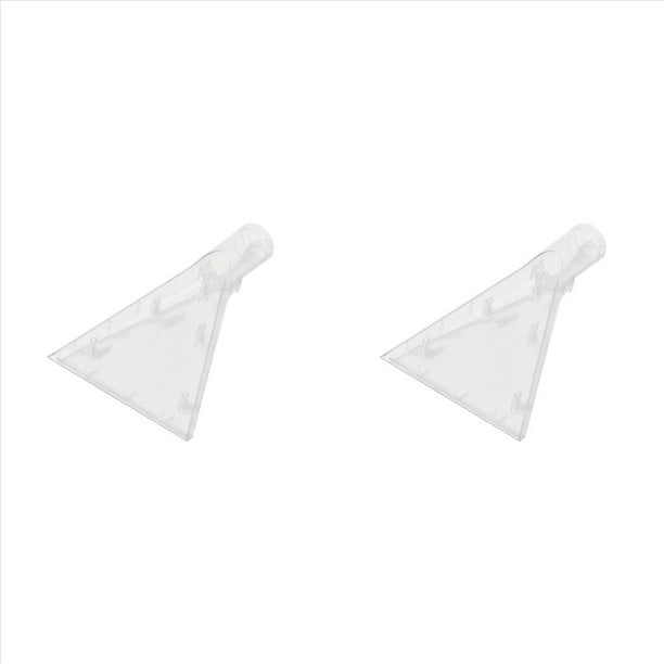 2 Boquilla de Suelo con Cabezal Giratorio para Aspiradora de 32mm, Boquillas Transparentes para Limpiador de Alfombras y Sofás, Piezas de Aspiradora