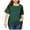 Solid Color, variant on Ichuanyi Womens Shirts , Women's Tops Large Solid Color Short Sleeve Round Neck Shirt Tops