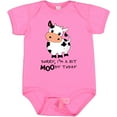 thumbnail image 3 of Inktastic Sorry, I'm a Bit Moody Today Cute Cow Pun Boys or Girls Baby Bodysuit, 3 of 5