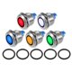 thumbnail image 1 of Luz indicadora LED de 5 piezas 19 mm 230 V CA Unique Bargains Colores surtidos, 1 of 1