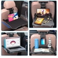 thumbnail image 3 of Car Back Seat Tray Table AUEOTUAR Foldable Travel Desk, 3 of 9