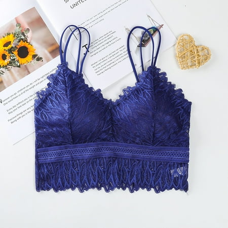 

2-pack Lace Wrap Chest Tube Top Beauty Back Bra Camisole Base Underwear bra