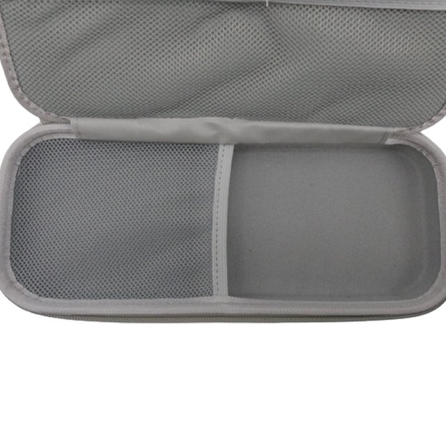 VONKY Case Waterproof Moistureproof Rectangular Zipper Solid Color Lifting Handle Scratchproof Hammer Storage Bag Light Grey