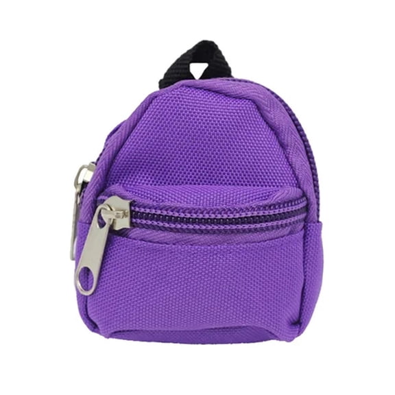DESIGNICE Mini Backpack Accessory, Decorative Keychain Purse for Bag Zipper Charm Backpack Accessories