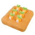 thumbnail image 1 of Esquirla Jouet Fruit pour Enfants Jeu de Simulation Poupée Mini Oreiller Jeu de Rôle Interactif Parent-Enfant Cadeau pour Filles Carotte, 1 of 8