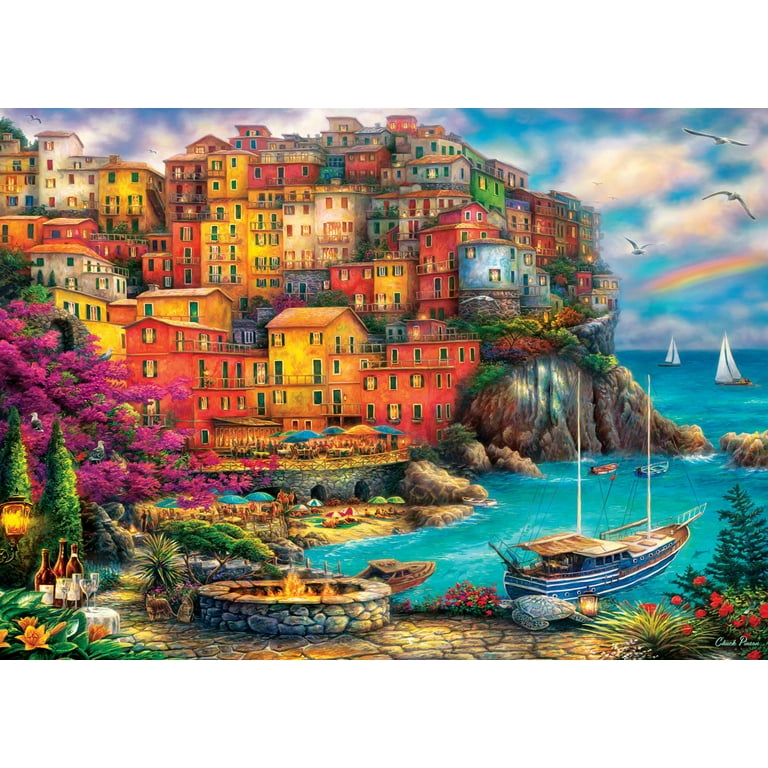その他 DAC A Beautiful Day at Cinque Terre A Beautiful Day at Cinque Terre – Diamond Art Club