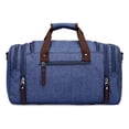 thumbnail image 1 of Maoww Sac de Voyage Imperméable Grande Capacité Portable Randonnée Escalade Tablette Lunettes de Soleil Bagage de Stockage Épaule Bleu Foncé, 1 of 9