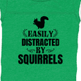 thumbnail image 4 of Inktastic Easily Distracted by Squirrels Boys or Girls Baby Bodysuit, 4 of 5