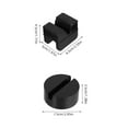 thumbnail image 2 of SOPOTUTU 4Pcs Jack Pad For Jack Stands Rubber Cushion Adapter Black Vehicle Lifting, 2 of 5