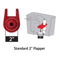 thumbnail image 4 of Toilet Tank Flapper, 2", Lavelle, 2001BP, 4 of 5