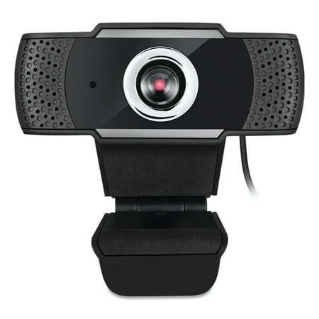 Adesso CYBERTRACKH4 1080P HD 2.1 MP CyberTrack H4 USB Manual Focus Webcam with Microphone - Black
