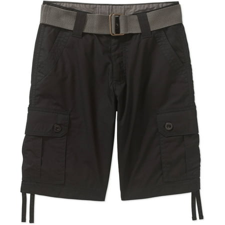 Beverly Hills Polo Club Boys' Belted Fashion Peached Poplin Cargo...